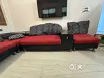 6 seater L shape sofa