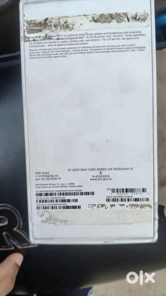 Iphone 14 128GB Battery health 98%