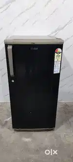 Haier 2 Star 190 litres Single Door Fridge, Black Colour.