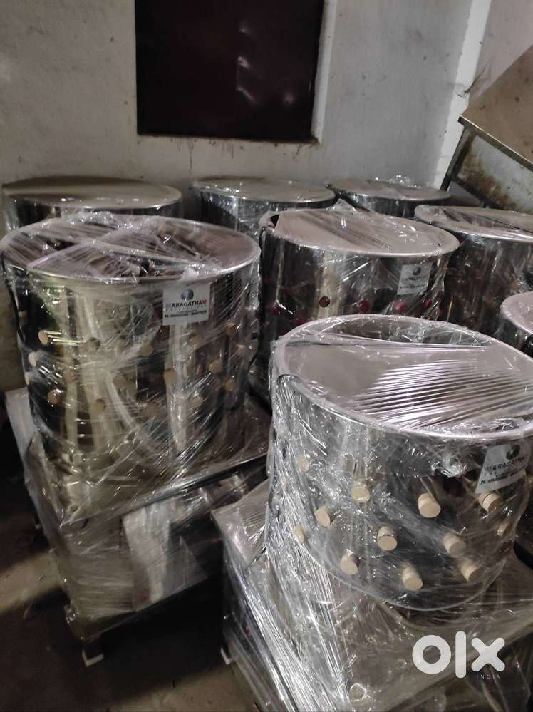 Chicken Feather Cleaning Machine, 3 Birds