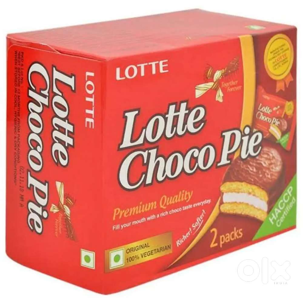 Choco pie company Packaging Scanning and Labelling