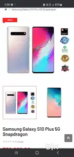 Galaxy s10 back glass creck all over ok