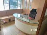 Office on rent fully furnished 1 cabin 7 seats at ambavadi