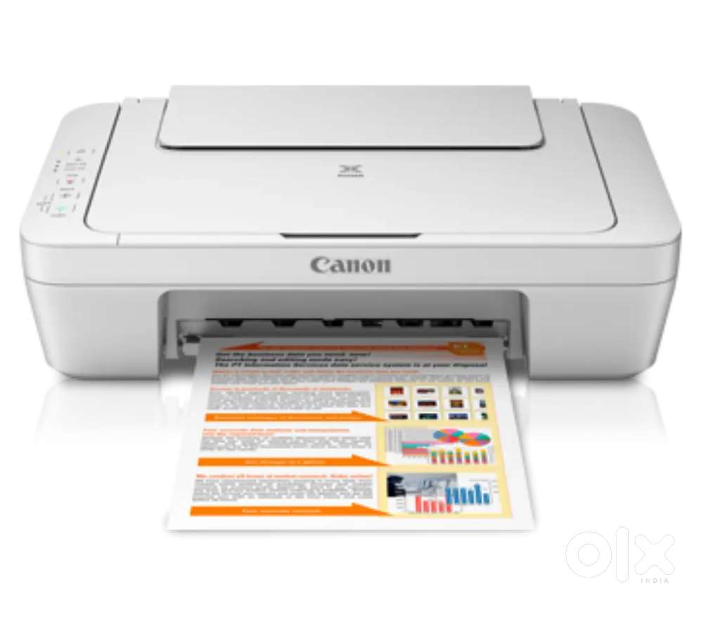 Canon MG-2570 B/W & Coloured All In One Inkjet Printer