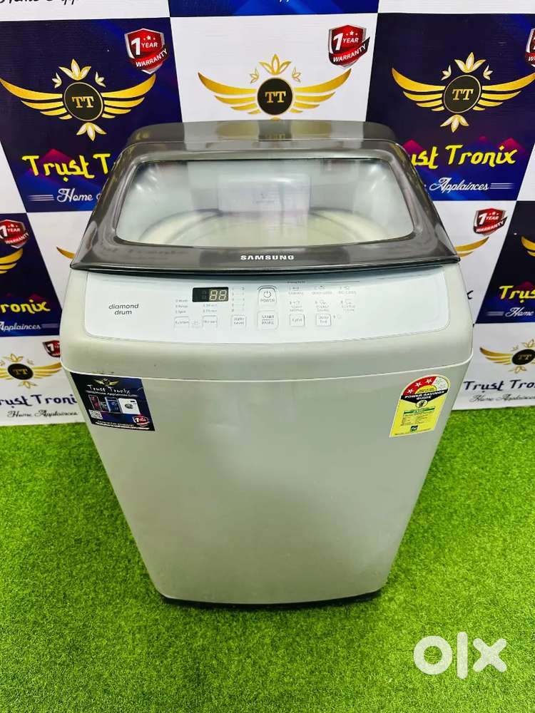 Diamond drum 6kg samsung top load washing machine