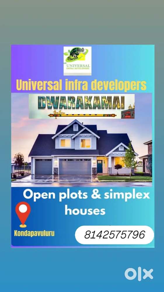 Open plots simplex houses