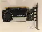 Quadro T1000 4GB DDR6 Graphic Card Support for Upto  5K displays