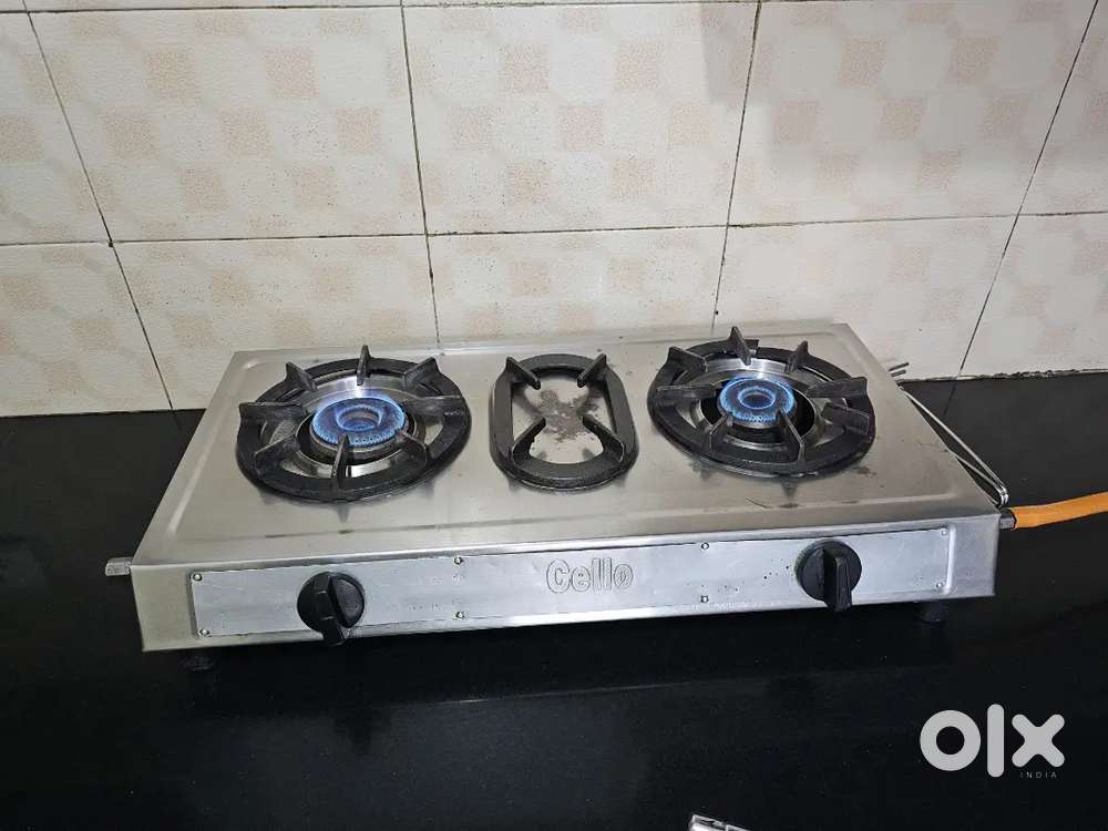 Cello 2 burner Gas Stove - old but  Good condition