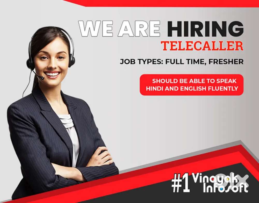 Urgent need telecaller