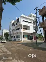 40x40 feet road corner. Ground floor Hall 2700 sqft store,office
