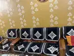 5 set wooden sofa in a good condition sagvaan wood has been used