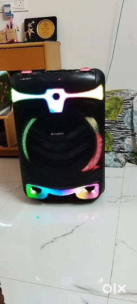 Zebronics Zeb tolly speaker..130watt with duel mic.. sealed pack