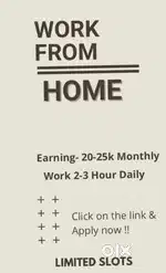Earn upto 20-30k monthly working 2-4hour daily with out any investment