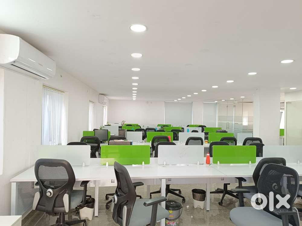 Fully furnished plug-And-Play office space available in  Madhapur