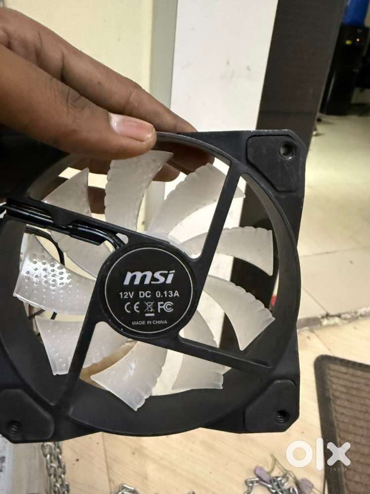 MSI 12V DC 0.13A Cooling Fan – Reliable, Silent, and Efficient!”