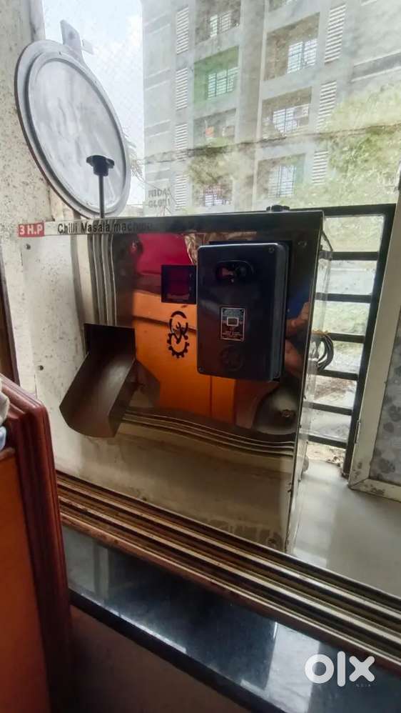 Chilli masala  machine