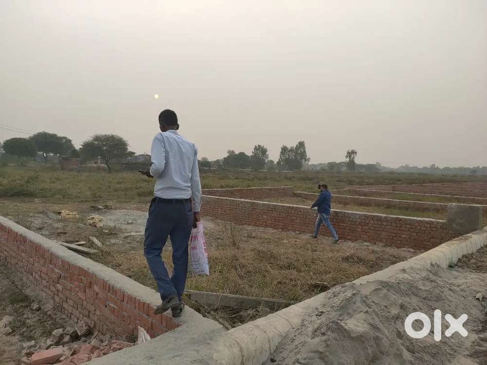 मेट्रो सिटी लखनऊ में जमीन जिला पंचायत से अप्रूव्ड बैंक लोन केसाथ