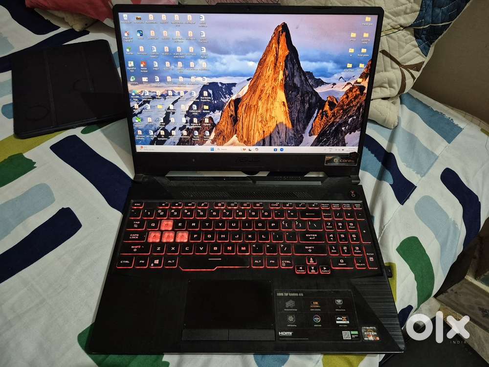 Asus TUF A15 8 GB/512GB Ryzen 5 4600h nvida 1650 4 gb graphics
