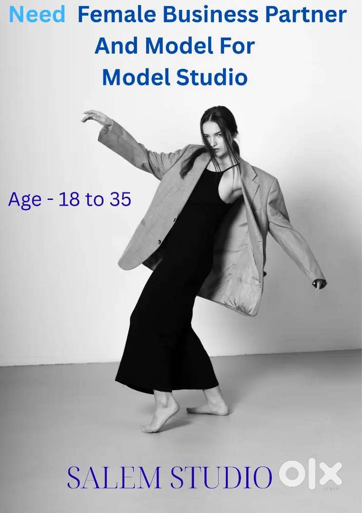Need Female Business Partner And Model for Model Studio