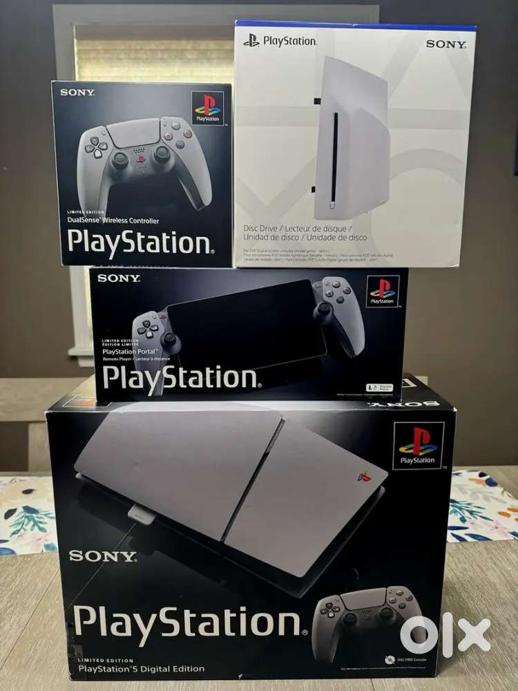 PS5 30th Slim Digital Console  30th Portal