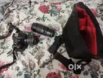Canon 1300-D with extra lens 250MM