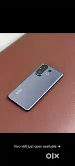 VIVO V60 8GB 256GB 1 YEAR WARRENTY JUST OPEN BOX GREY COLOUR FULL BOX