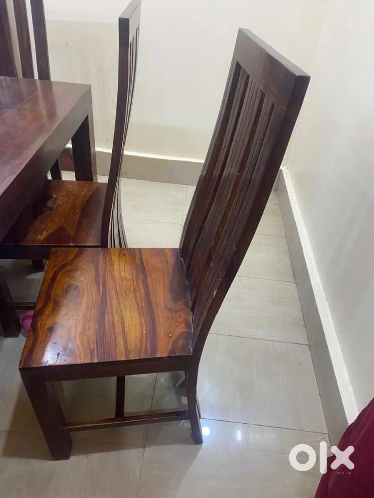 Shesham 6 seater dining table