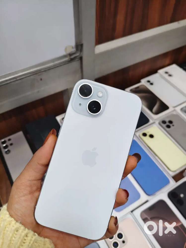 Get I phone 15 good condition and battery health in geniune price