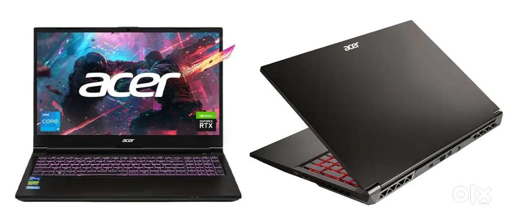 Acer gaming laptop i5 13th gen, rtx 3050 6gb graphics card