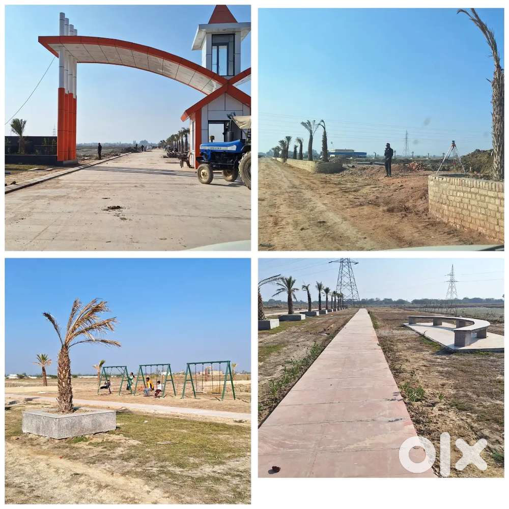 Residential Plot 100 Sqr Yrd 9 lacs Emi Available