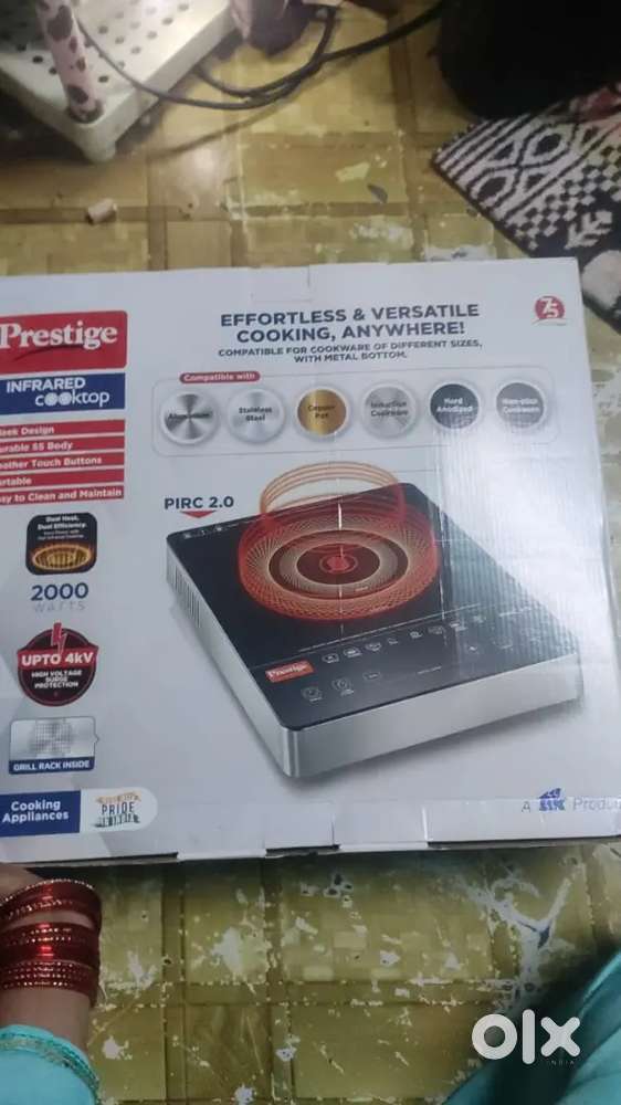Prestige induction brand new touch panel