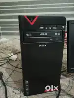 LG LED and ASUS CPU computer