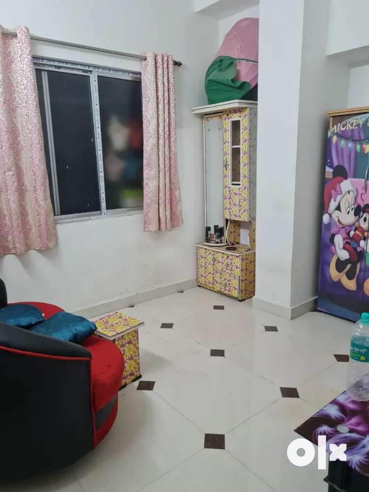 Semi furnished 2 bhk for rent at bhaumik Marble Connecter..