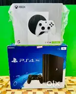 Boxed like new Xbox and PlayStation 4 pro available for sale