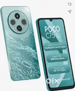 Poco c75 5g  good condition with bill charger only 3months.10 days ol