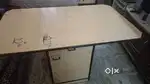 Folding Wooden Study/Dining Table with dualside  Storage Drawer