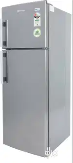 Plain Silver Electrolux 235L 2star frost free double door refrigerator