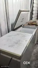 URGENT SALE ! 2 DOUBLE DOOR DEEP FREEZERS COMBO VOLTAS & BLUE STAR