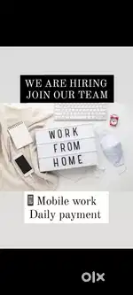 Earn daily money by simple mobile work from home