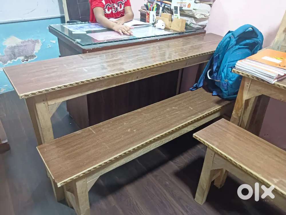 5ft new bench set for students