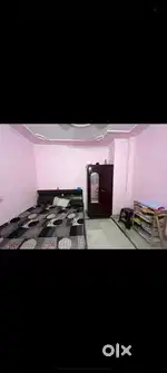 2Room, 1almari, 2bad with matters, chota calender with stop , 1 stand.