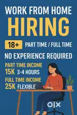 Part time work from home opportunity