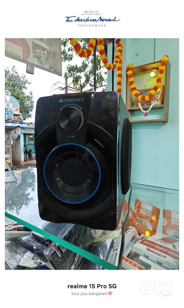 Zebronics zeb 5.1 speakers Basso 100 5.1 Home theatre