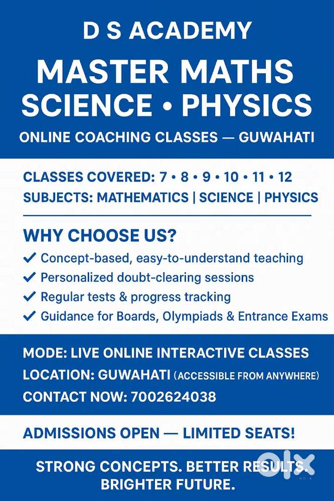 Top Online Classes for Class 8–12 science • Physics  Guwahati