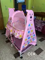 Baby cradle with swing.just 1 day use for ceremony