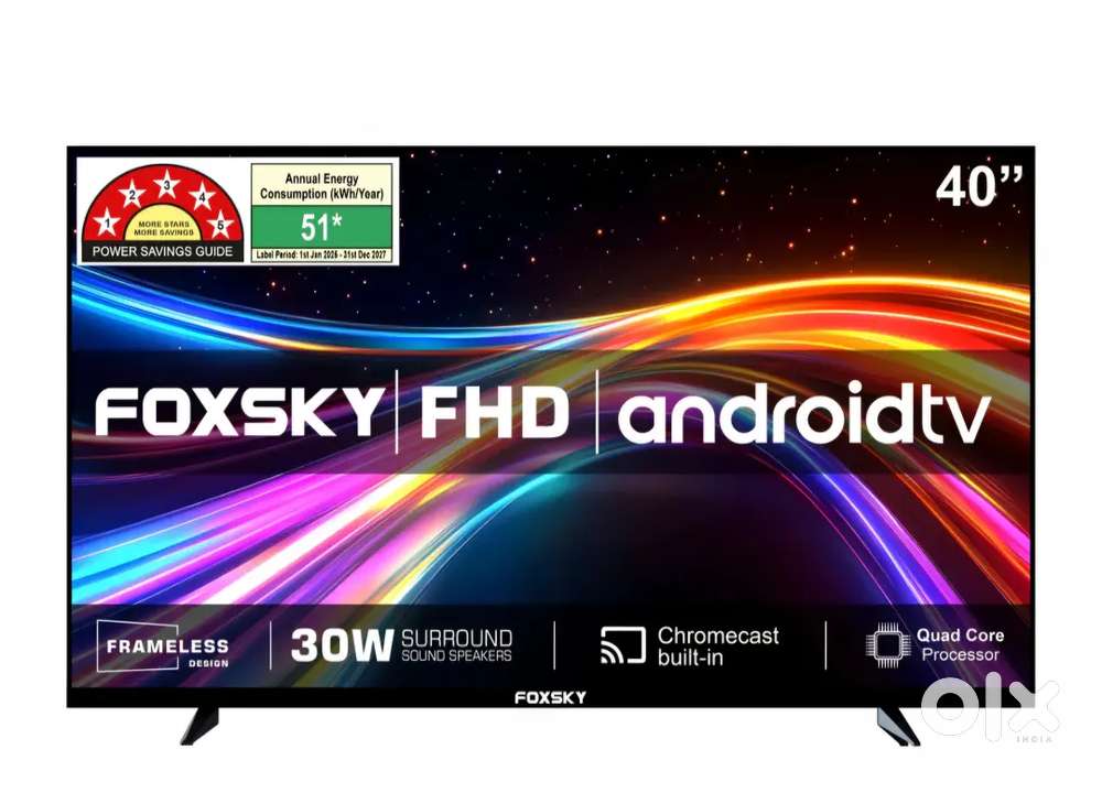 LED TV seal Packed of fooxsky indian made