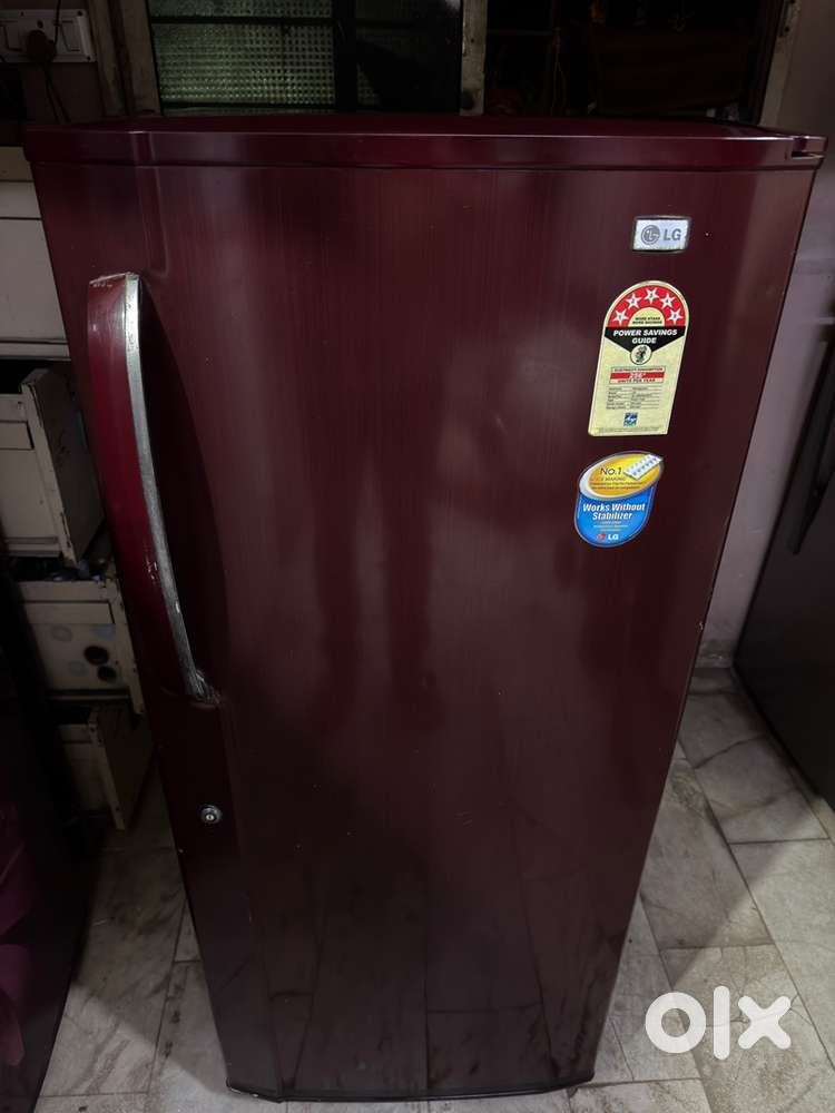 LG 235 litre 5 star single door refrigerator big size with guarantee
