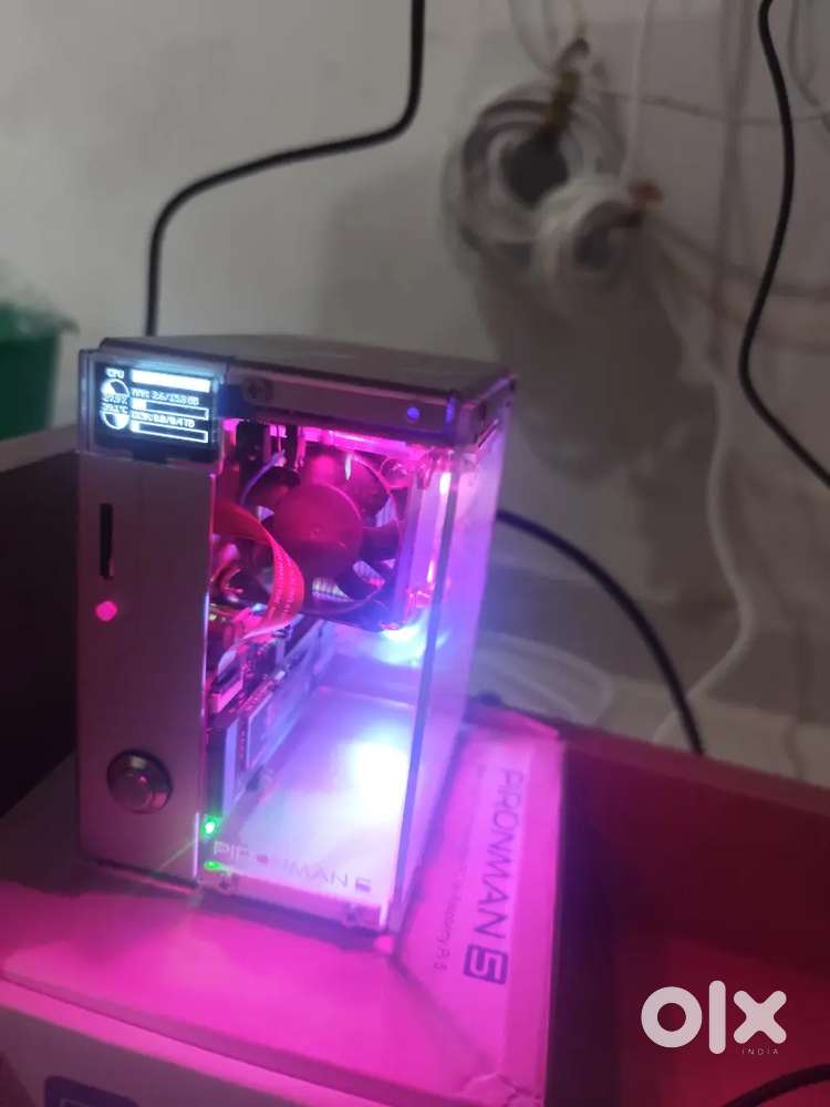 Raspberry pi 5 16gb With pironman5 case with raspberry powersupply