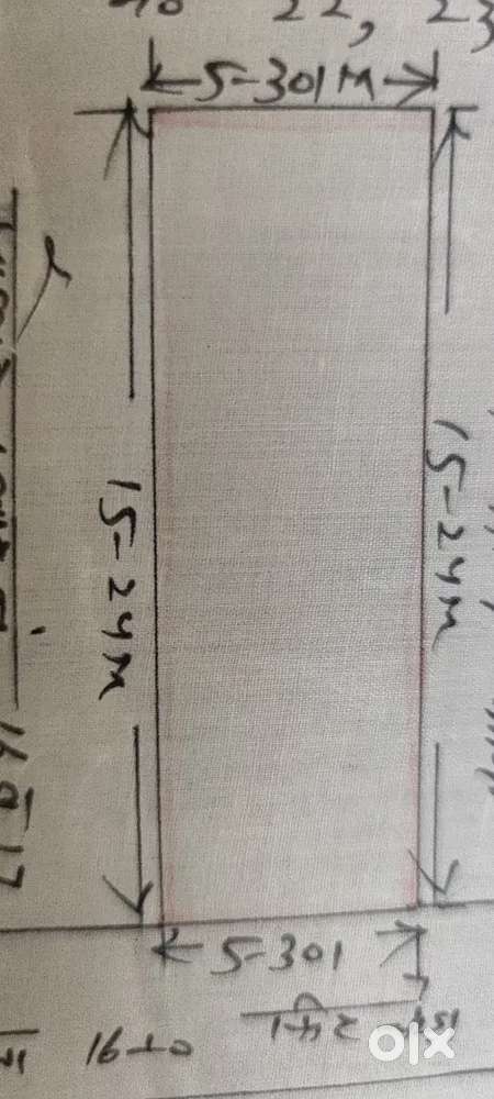 15,00,000 mein 115gaj ka plot for sale location kazipura moradabad