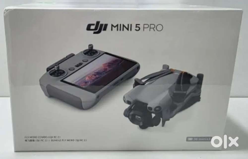 DJI Mini 5 Pro Fly More Combo W/H DJI RC 2 Remote Controller Pre-used
